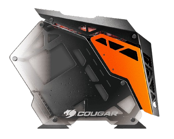 COUGAR CONQUER MID-TOWER ALUMINUM GAMING PC CASE