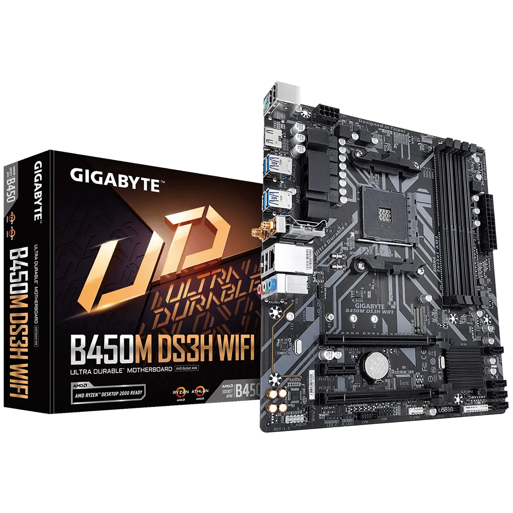 GIGABYTE B450M DS3H WIFI