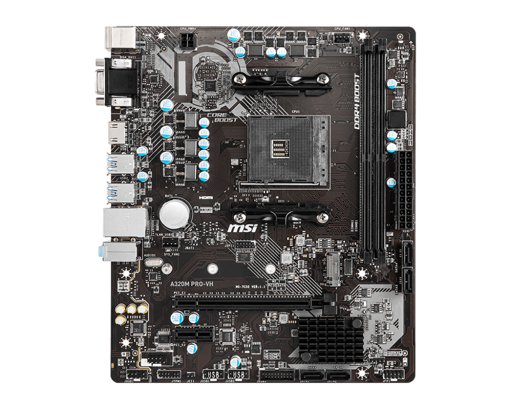 MSI A320M PRO VH PRO SERIES AM4, 2DDR4,