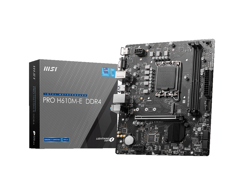 MSI H610M-E PRO DDR4 MOTHERBOARD