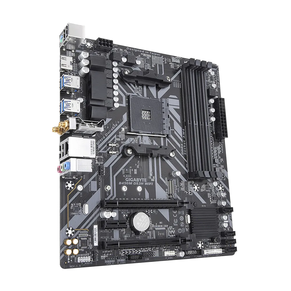GIGABYTE B450M DS3H WIFI