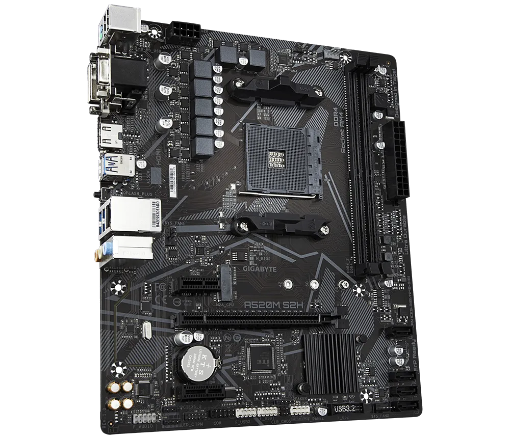 GIGABYTE A520M S2H