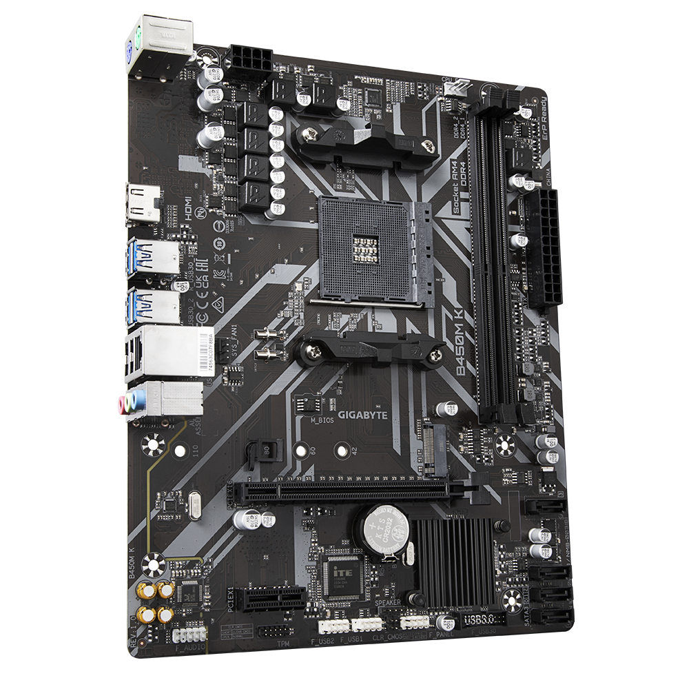 GIGABYTE B450M K