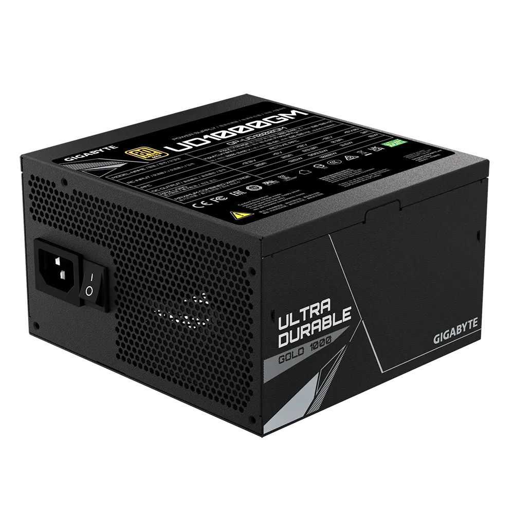 GIGABYTE UD1000GM 1000W 80+ GOLD FULLY MODULAR