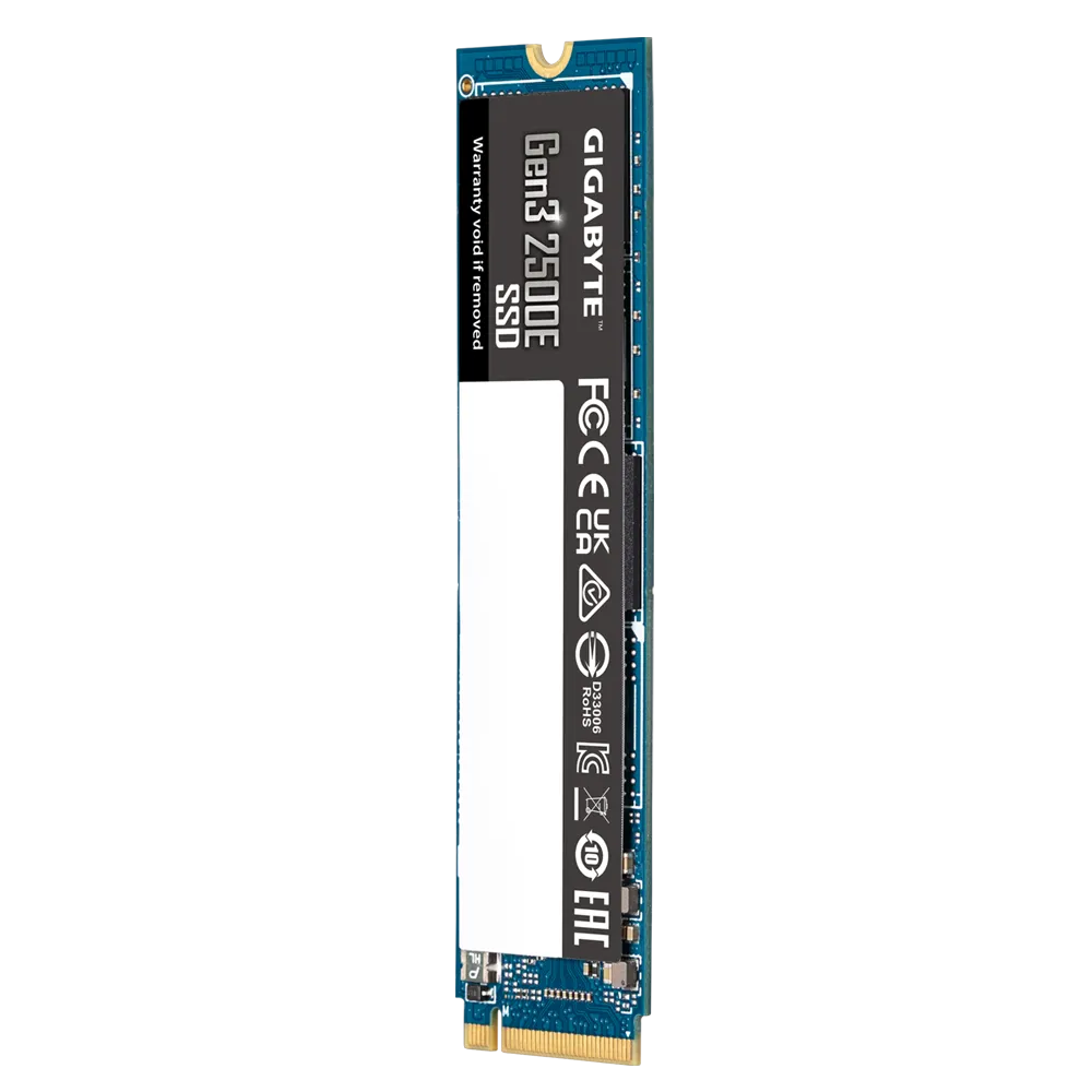 GIGABYTE GEN3 2500E 500GB M.2 PCIe NVME SSD