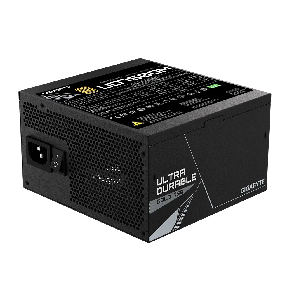 GIGABYTE 750WATTS UD750GM 80+ GOLD FULLY MODULAR