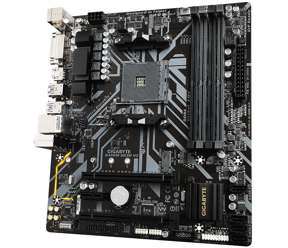 GIGABYTE B450MM DS3H V2