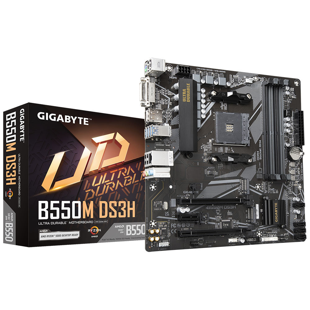 GIGABYTE B550M DS3H
