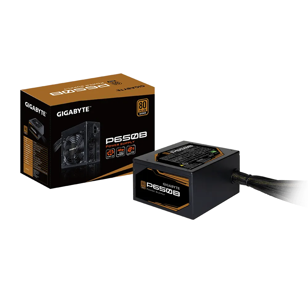 GIGABYTE P650B 650WATTS 80+ BRONZE