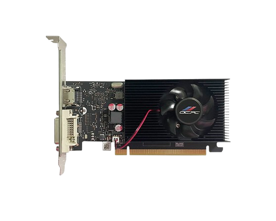 OCPC GF GT 730 LOW PROFILE 4GB-DDR3/VGA-DVI+HDMI/64-BIT 1 FAN