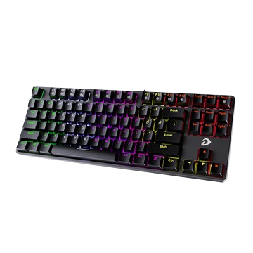 DAREU EK87 BLACK BLUE SWITCH