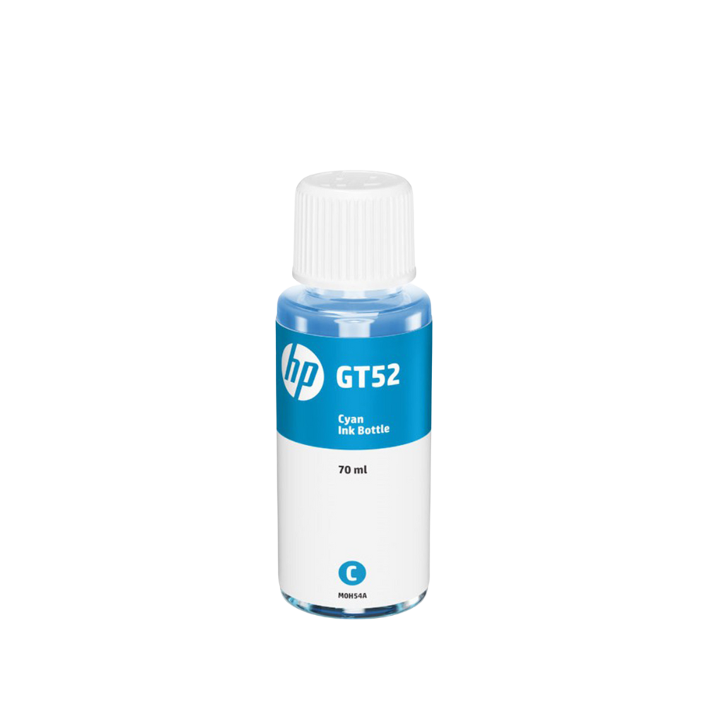 HP GT52 CYAN INK BOTTLE
