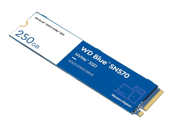 WD BLUE SN570 250GB PCIe GEN3 X4 NVMe V1.4M2