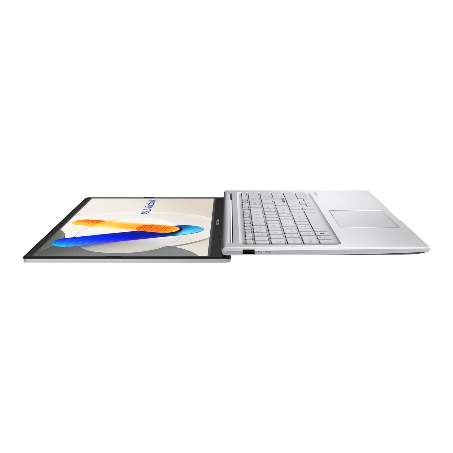 Asus Vivobook X1504VA-BQ3583WSM Laptop (Cool Silver) | 15.6" FHD (1920x1080) | Core 5-120U | 16GB RAM | 512GB SSD | Intel UHD Graphics | Win11 Home | MS Office Home 2021+MS 365 Basic+Asus AP4600 Backpack+Asus Marshmallow MD100 Bluetooth Mouse(Quiet Blue)