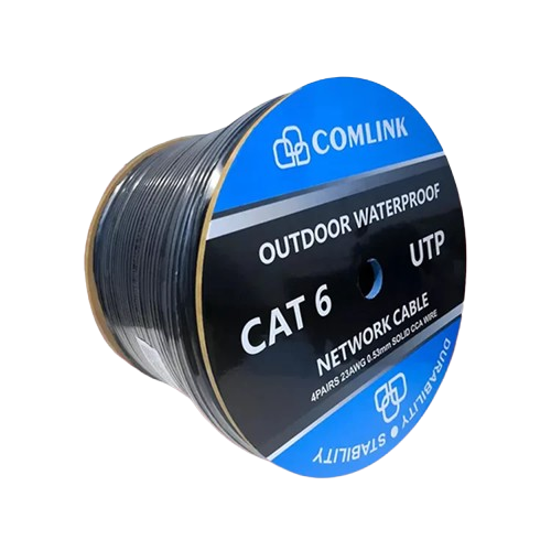COMLINK OUTDOOR CAT6 UTP CABLE 305M CCA .0.53mm