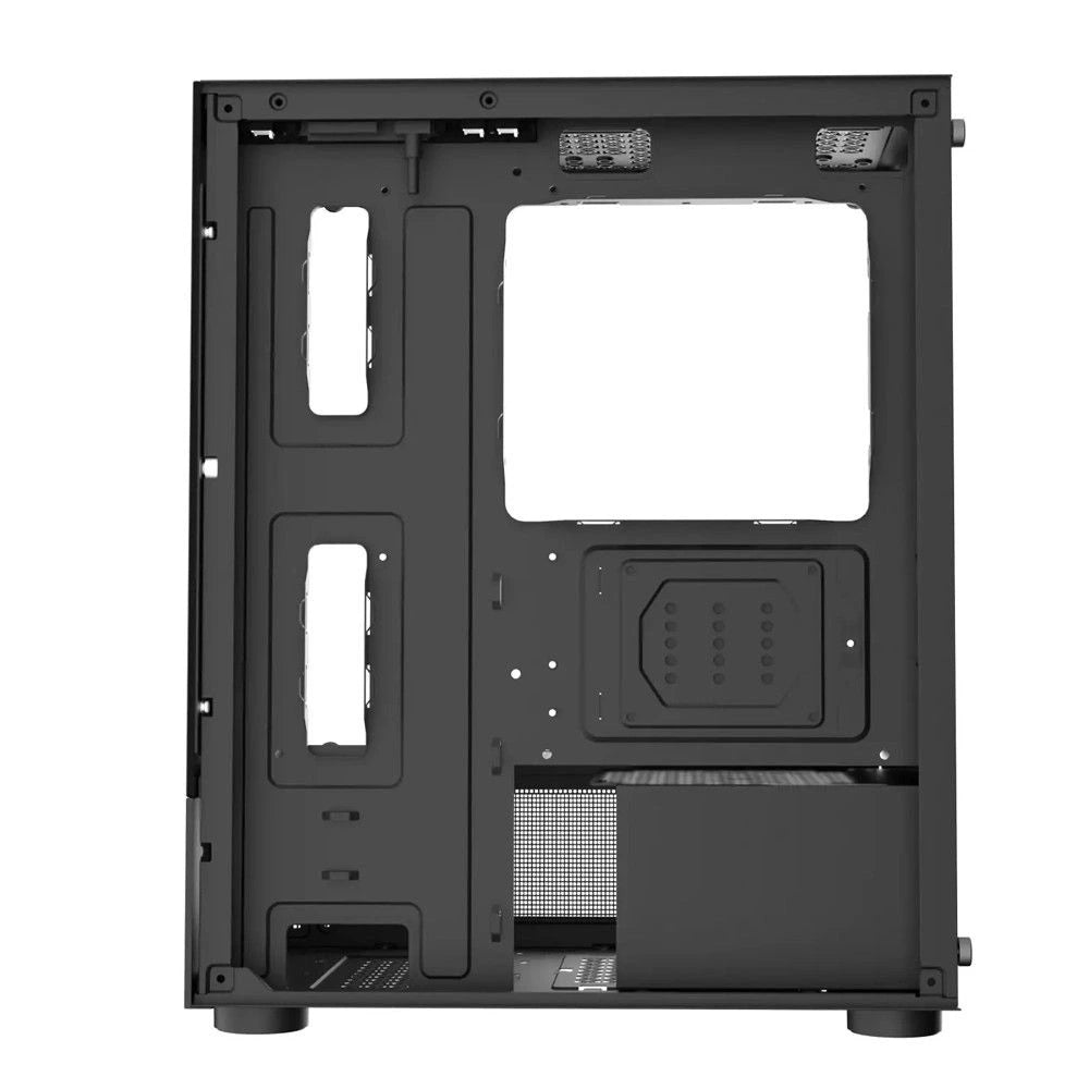 Coolman Reyna M-ATX/ITX PC Case Black