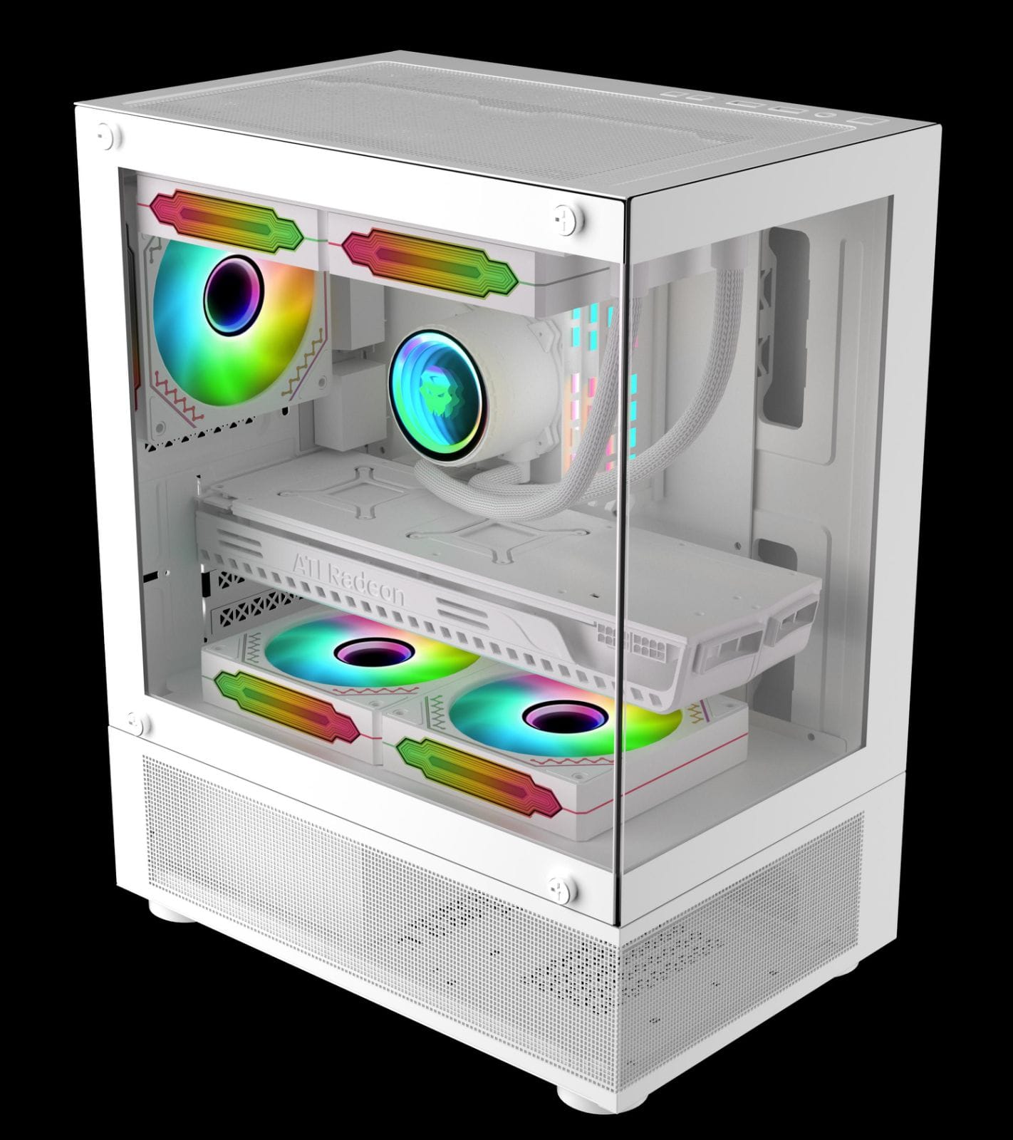 Coolman Reyna M-ATX/ITX PC Case White