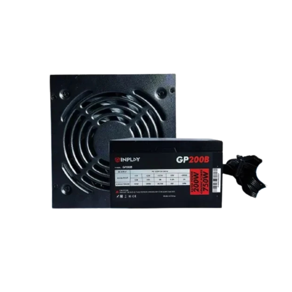 INPLAY GP200B PSU 750WATTS GEN. PSU 200WATTS RATED