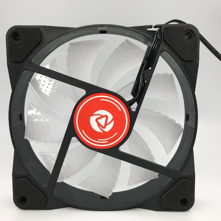 INPLAY DF-12RL LED FAN | RED COLOR