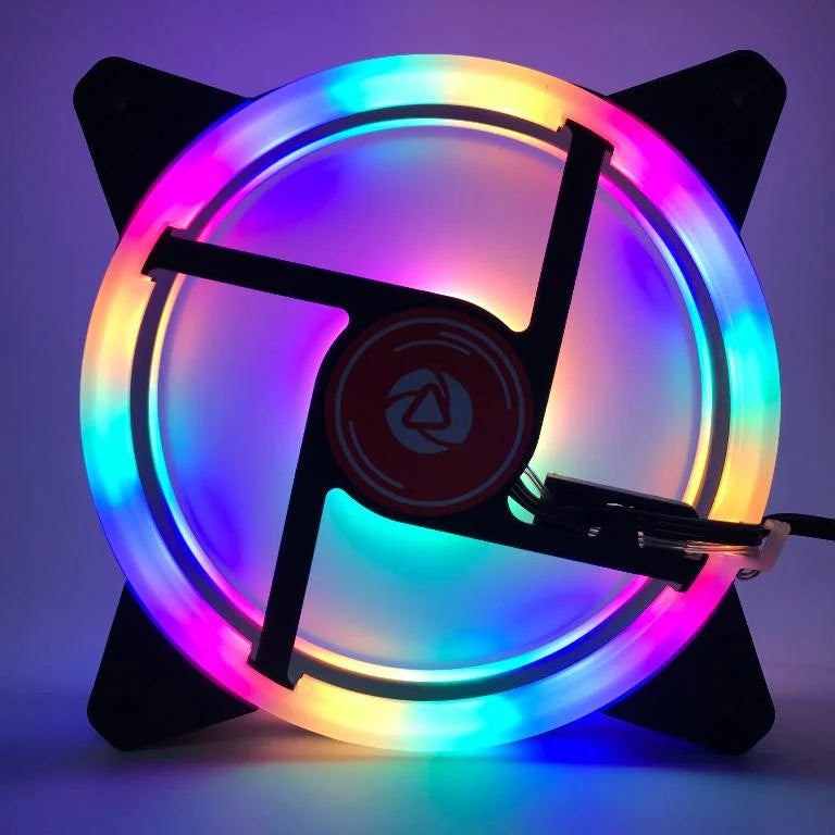 INPLAY M10 RAINBOW RGB FAN | 4 PIN SATA POWER