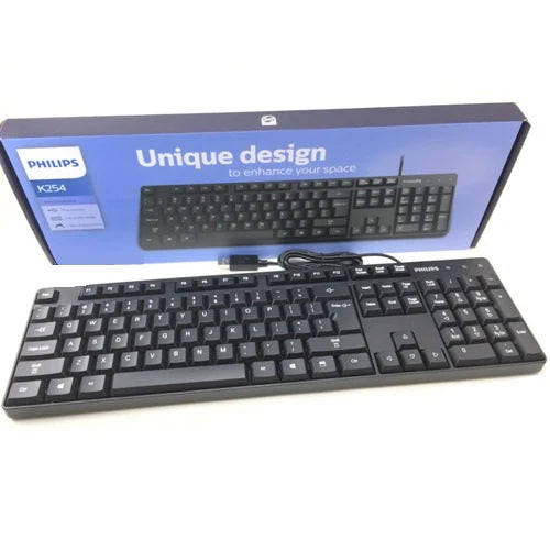 PHILIPS WIRED KEYBOARD K254 USB