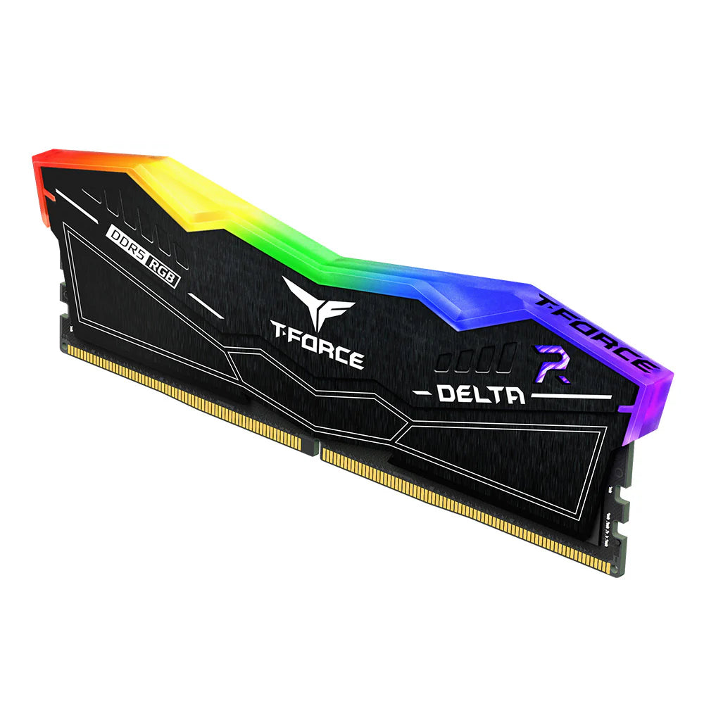 TEAM GROUP DELTA RGB 16GB (2X8GB) DDR5 6000Mhz CL38 | FF3D516G6000HC38ADC01 | BLACK | RAM
