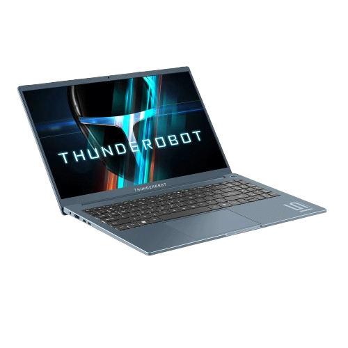 THUNDEROBOT T-BOOK 15N | AMD RYZEN 7 5700U | 16GB RAM DDR4 | 512GB M.2 SSD | 15.6" IPS FHD 1920 X 1080 | AMD RADEON GRAPHICS | 2MP CAMERA | WIFI 6 | BT 5.2| USB TYPE C | TF CARD READER | HDMI 1.4 | BACKLIT KEYBOARD | MS WIN 11 PRO