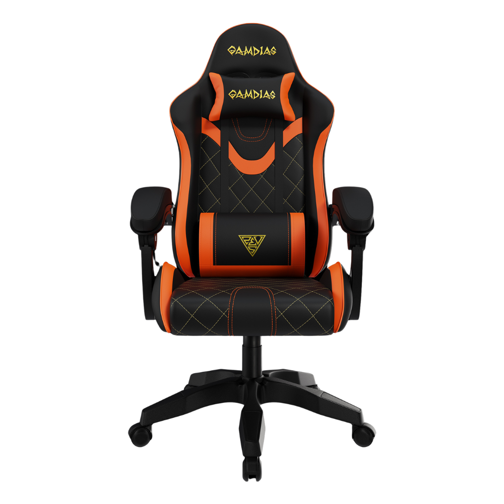GAMDIAS ZELUS E2 BLACK - ORANGE