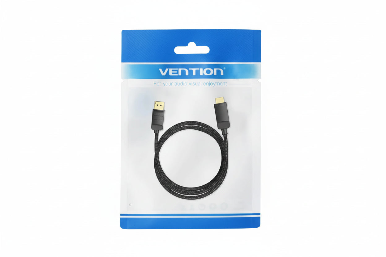 VENTION HBPB0 DP TO HDMI ADAPTER 4K M-F
