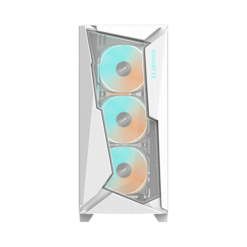 GIGABYTE C301G TEMPERED GLASS/RGB MID TOWER 4XARGB WHITE
