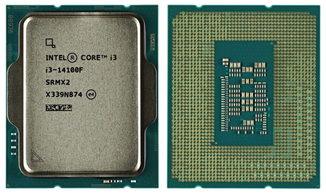 INTEL CORE I3 14100F 3.5GHz 4CORES/8THREADS LGA1700