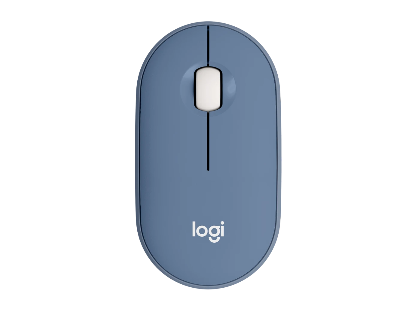 LOGITECH M350-BLUE GRAY 2.4GHz WIRELESS MOUSE