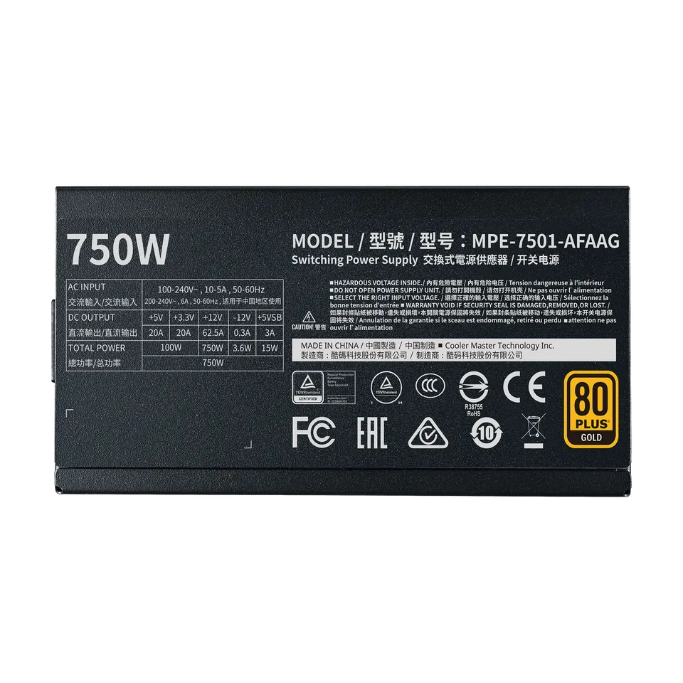 COOLERMASTER MWE 750W GOLD