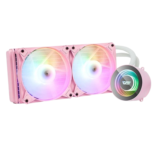 DARKFLASH (DX240) AIO/ARGB LIQUID COOLER PINK