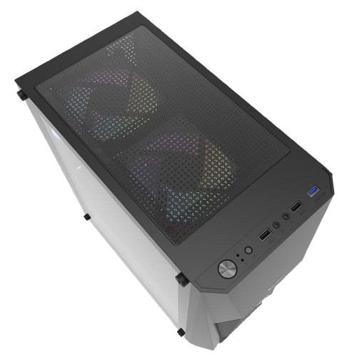 DARKFLASH DK150 W 3PCS FAN BLACK