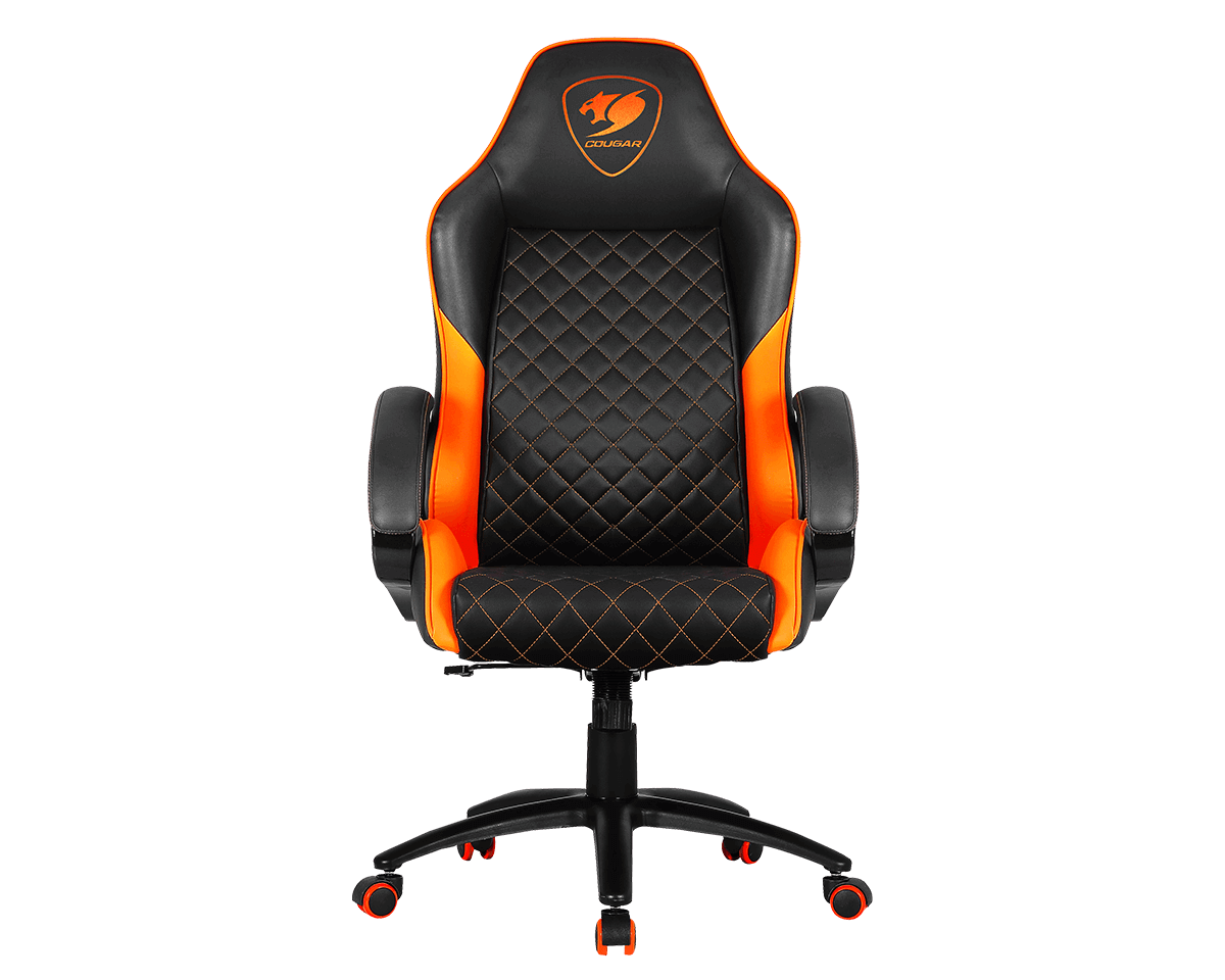 COUGAR FUSION GAMING  BLACK ORANGE