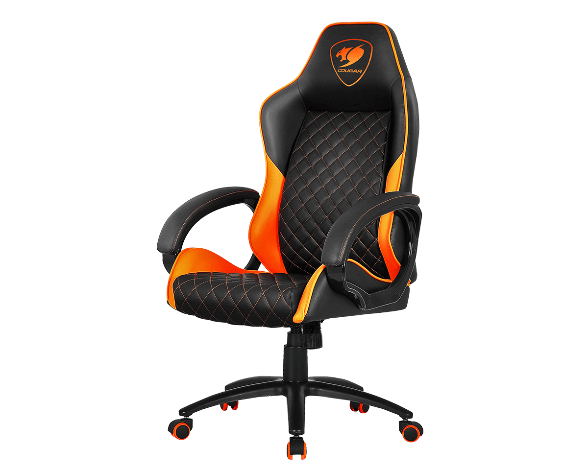 COUGAR FUSION GAMING  BLACK ORANGE