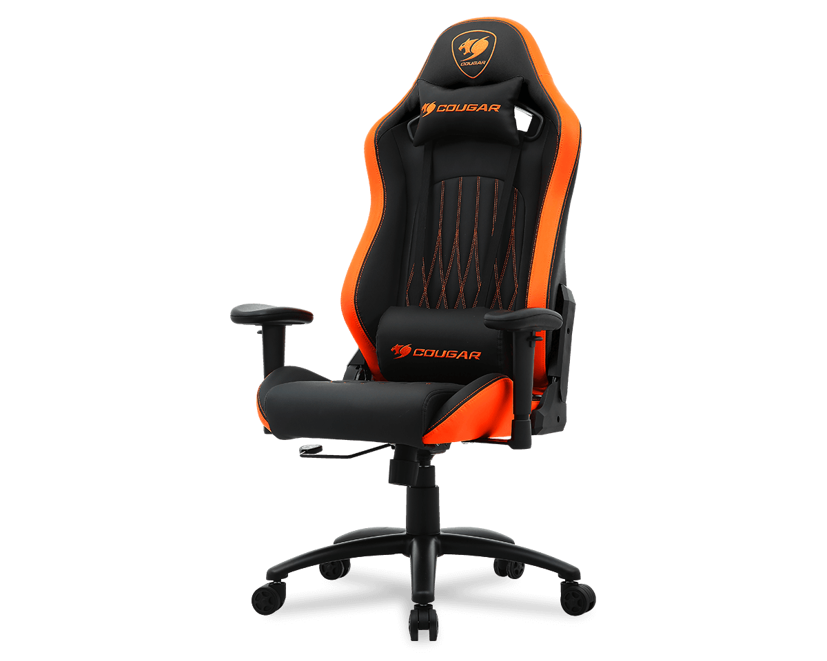 COUGAR EXPLORE GAMING CHAIR BLACK - ORANGE