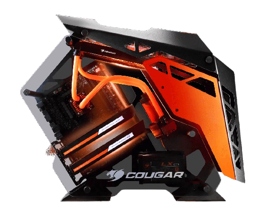COUGAR CONQUER MID-TOWER ALUMINUM GAMING PC CASE