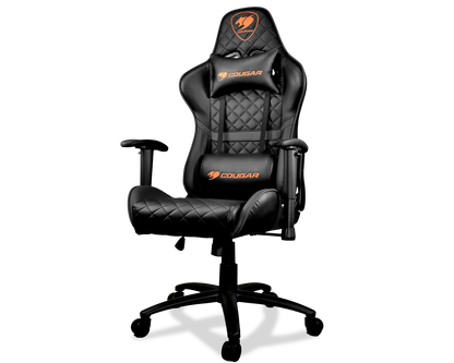 COUGAR ARMOR ONE BLACK GAMING CHAIR/ADJUSTABLE