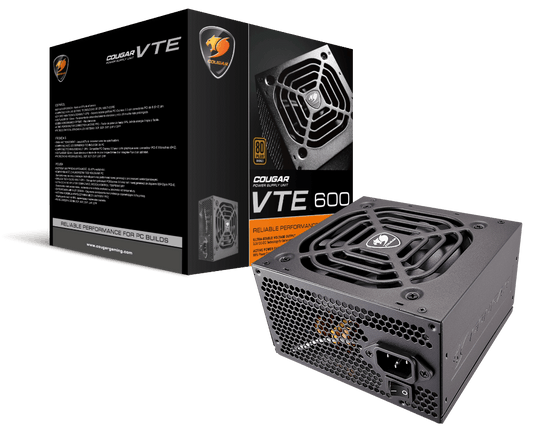 COUGAR VTE 600WATTS BS-600 80+ BRONZE PSU