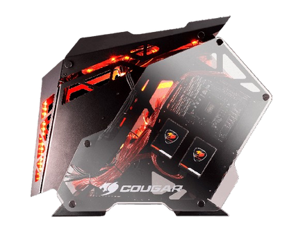COUGAR CONQUER MID-TOWER ALUMINUM GAMING PC CASE