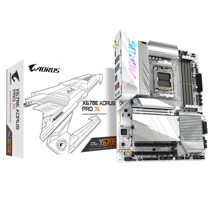 GIGABYTE AORUS X670E PRO X DDR5 MOTHERBOARD