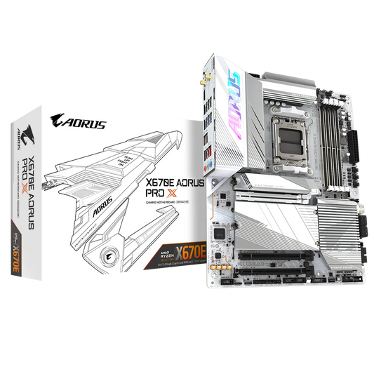 GIGABYTE AORUS X670E PRO X DDR5 MOTHERBOARD