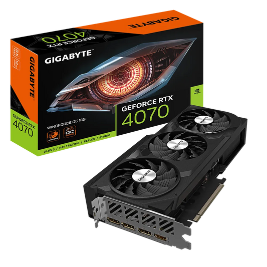 GIGABYTE RTX 4070 WINDFORCE OC 12GB