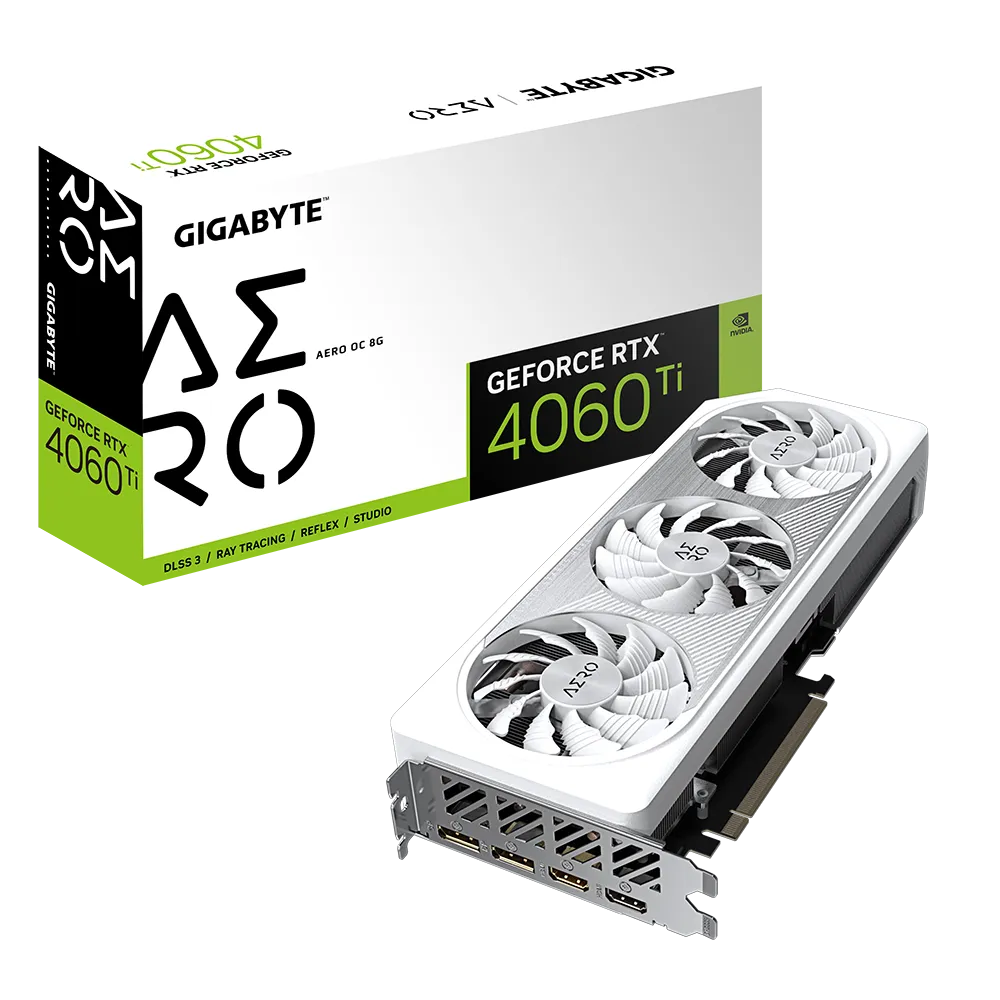 GIGABYTE RTX 4060Ti AERO OC 8GB