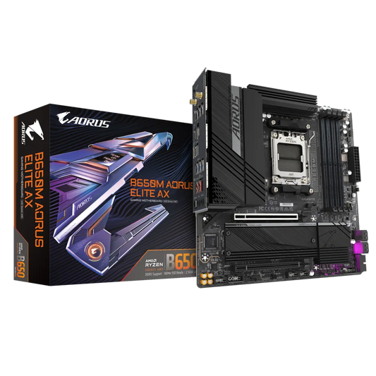 GIGABYTE B650M AORUS ELITE AX MOTHERBOARD