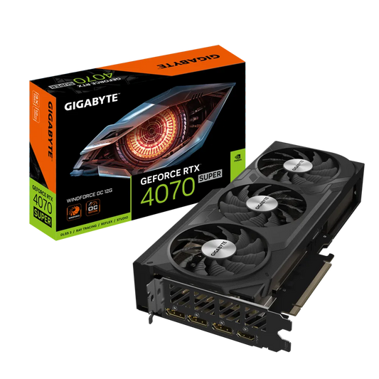 GIGABYTE RTX4070 SUPER WINDFORCE OC 12GB