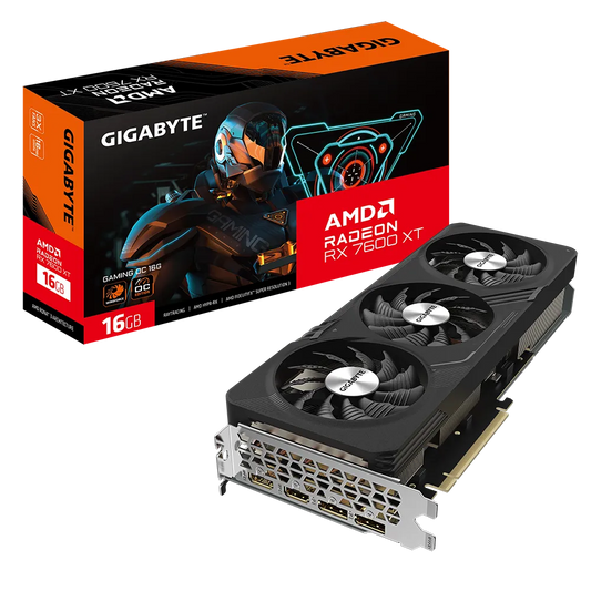 GIGABYTE RADEON RX7600XT GAMING OC 16GB GRAPHICS CARD