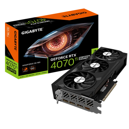 GIGABYTE RTX4070 TI SUPER WINFORCE OC 16GB